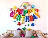 Unicorn Party Foil Balloon Unicornio Air Globos Wedding Birthday Party Decorations Kids Toy Supplies Cartoon hat