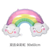 Unicorn Party Foil Balloon Unicornio Air Globos Wedding Birthday Party Decorations Kids Toy Supplies Cartoon hat