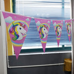 Unicorn Party Foil Balloon Unicornio Air Globos Wedding Birthday Party Decorations Kids Toy Supplies Cartoon hat