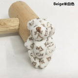 60PCS/Lot Mini Joint Bear Stuffed Plush Toys 6 cm Cute Teddy Bears Pendant Dolls Gifts Birthday Wedding Party Decor