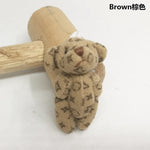 60PCS/Lot Mini Joint Bear Stuffed Plush Toys 6 cm Cute Teddy Bears Pendant Dolls Gifts Birthday Wedding Party Decor