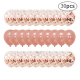 16 inches 13pcs/set happy birthday Rose Gold Sliver Number Foil Balloons Large For Birthday Party Wedding Decoration