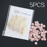 16 inches 13pcs/set happy birthday Rose Gold Sliver Number Foil Balloons Large For Birthday Party Wedding Decoration