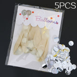 16 inches 13pcs/set happy birthday Rose Gold Sliver Number Foil Balloons Large For Birthday Party Wedding Decoration