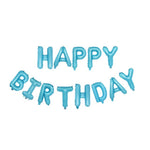 16 inches 13pcs/set happy birthday Rose Gold Sliver Number Foil Balloons Large For Birthday Party Wedding Decoration