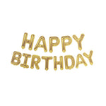 16 inches 13pcs/set happy birthday Rose Gold Sliver Number Foil Balloons Large For Birthday Party Wedding Decoration