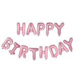 16 inches 13pcs/set happy birthday Rose Gold Sliver Number Foil Balloons Large For Birthday Party Wedding Decoration