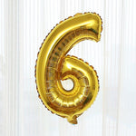 Gold 0-9 Number Balloons Wedding Room Decoration Inflatable Toys For Children Birthday Party Props 1pc